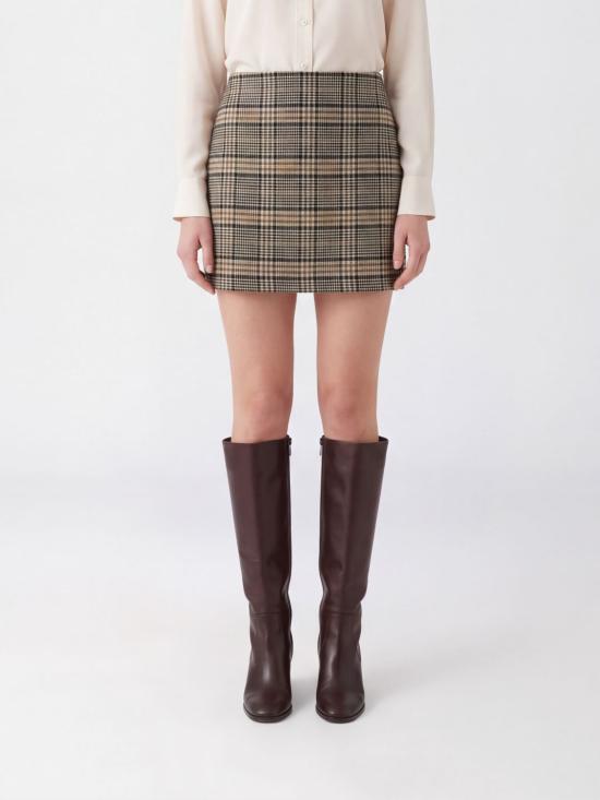 26FW 애니빙 스커트 A0412299 CHK01 Beige