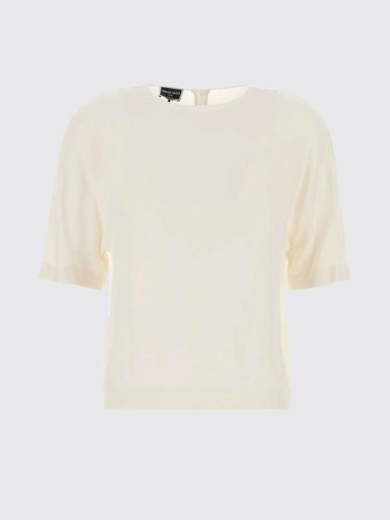 26FW 조르지오 아르마니 탑 GW001770TE10814 U1104 Cream - GIORGIO ARMANI