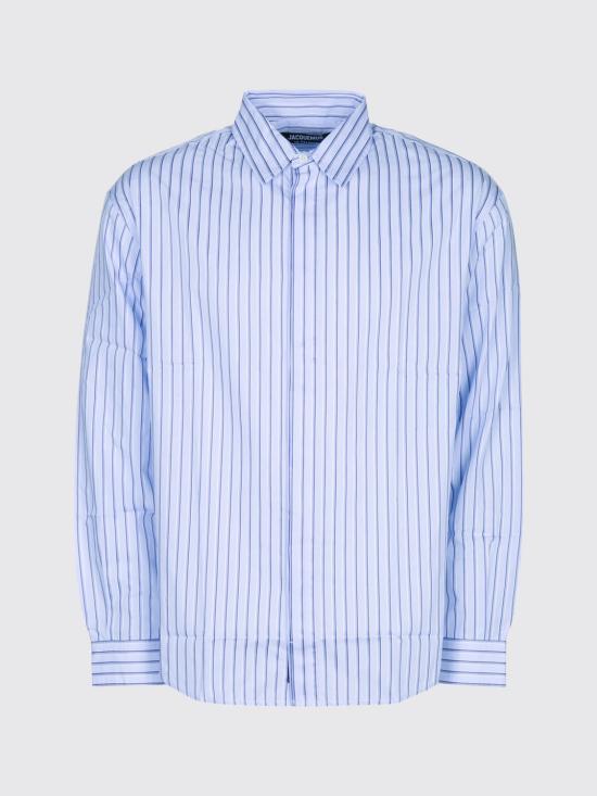 26FW 자크뮈스 셔츠 SHM00541AW00928 3DO Blue - JACQUEMUS