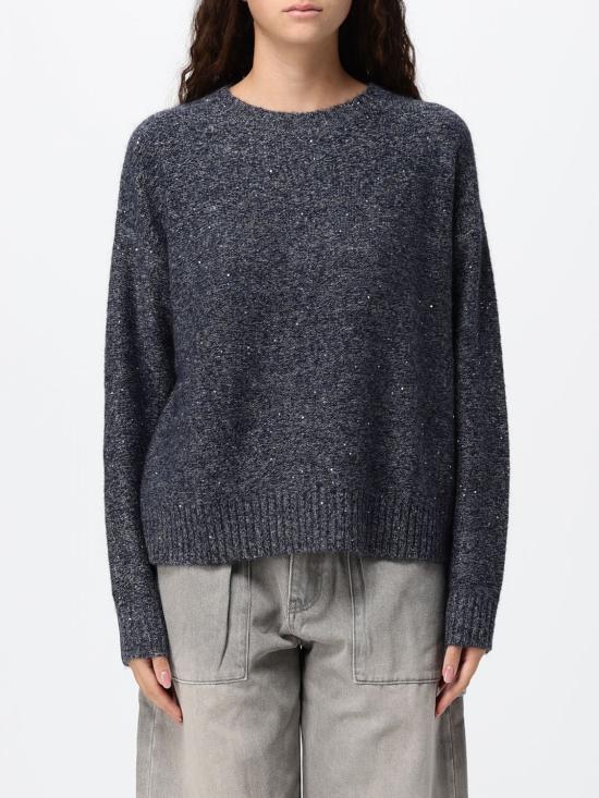 26FW 엘레 스웨터 EFWM26002 BLU Blue