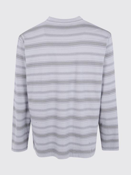 26FW 아워레가시 스펙터 스트라이프 박스 롱슬리브 M4266BSS Beige - OUR LEGACY
