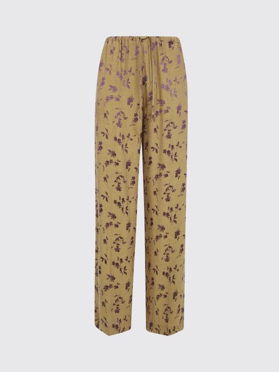 26FW 드리스 반 노튼 팬츠 0109224261 205 Yellow - DRIES VAN NOTEN