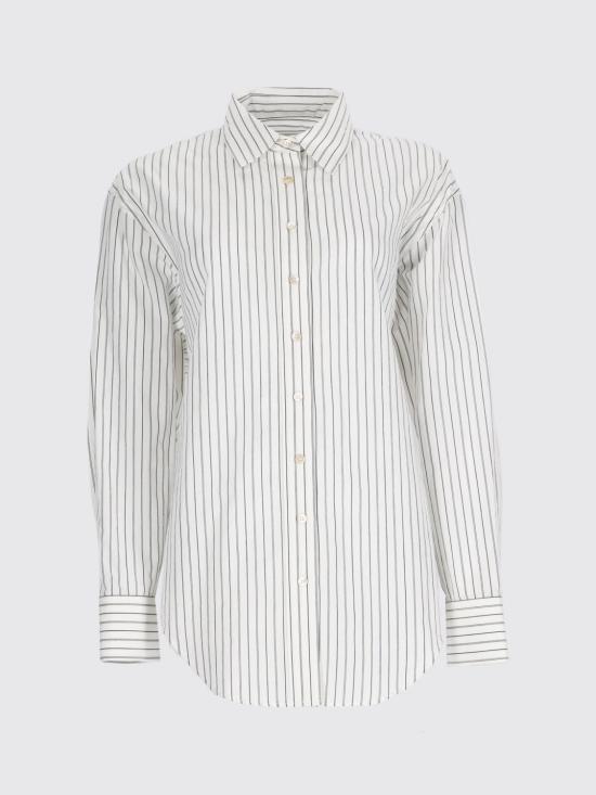 26FW 이자벨마랑 셔츠 CH0262FCD3I02I WHBK White - ISABEL MARANT