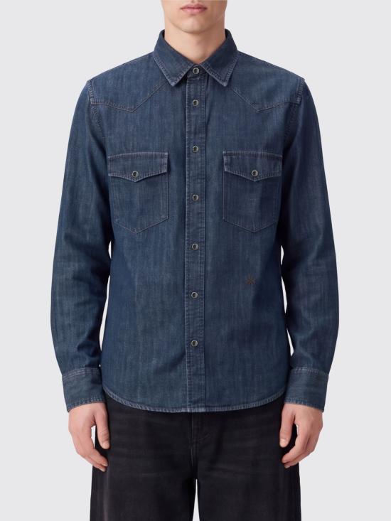 26FW 야콥코헨 셔츠 JUMC0002026T9734S1 100D Gnawed Blue