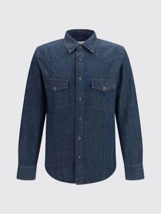 26FW 야콥코헨 셔츠 JUMC0002026T9734S1 100D Gnawed Blue - JACOB COHËN