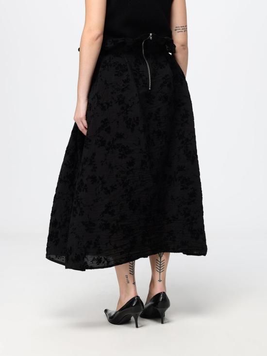 26FW 테르 에 반틴 스커트 W41126620 09 Black - TER ET BANTINE