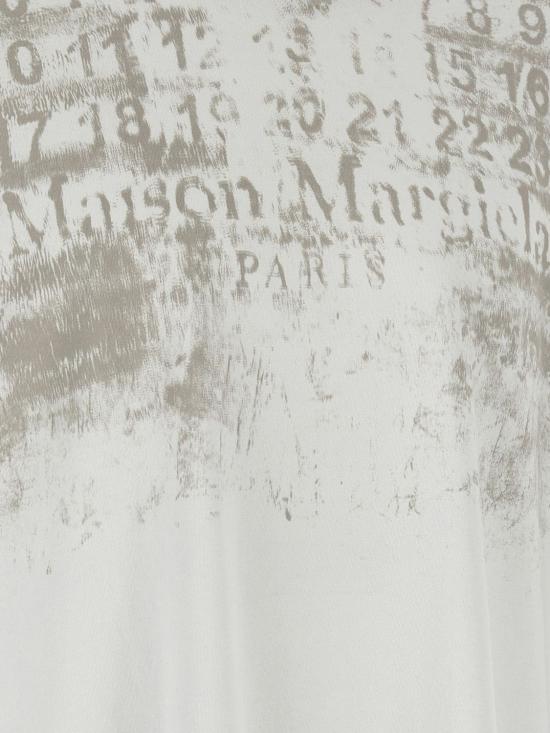 26FW 마르지엘라 뉴메릭 로고 오버사이즈 코튼 티셔츠 S50GC0737S24607 857 Grey - MAISON MARGIELA
