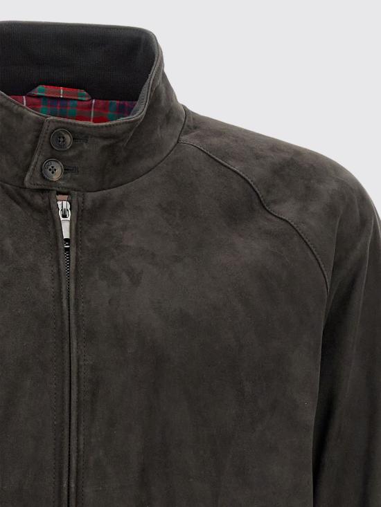 26FW 바라쿠타 G9 스웨이드 자켓 BRCPS0939UT2623 1581 Blue - BARACUTA