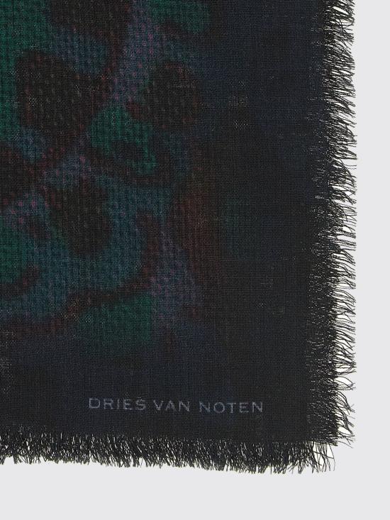 26FW 드리스 반 노튼 머플러/스카프 0213064124 508 Green - DRIES VAN NOTEN