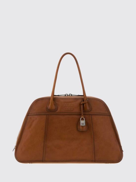 26FW 미우미우 비방 스웨이드 백 5BB1952IER F0046 Brown