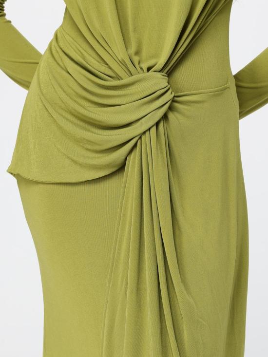 26FW 엘레 롱 원피스 EFW260277 VERDE Green - ELEH