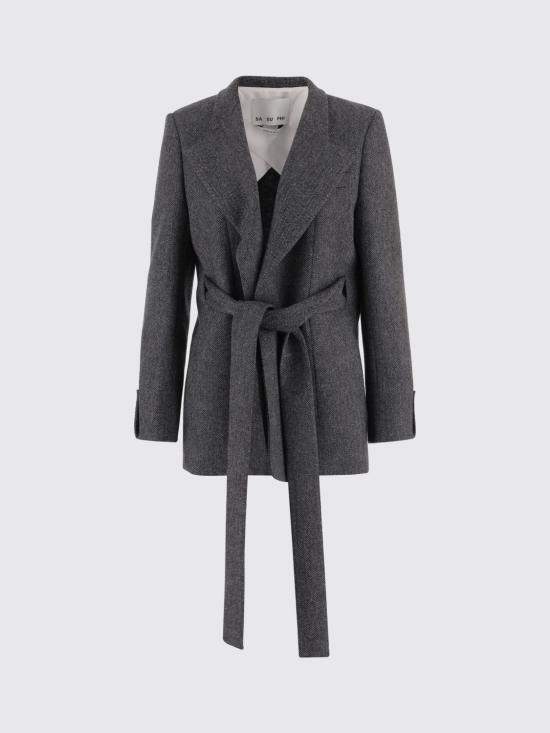 26FW 사 수 파이 자켓 W26702 0950 Grey - SA SU PHI