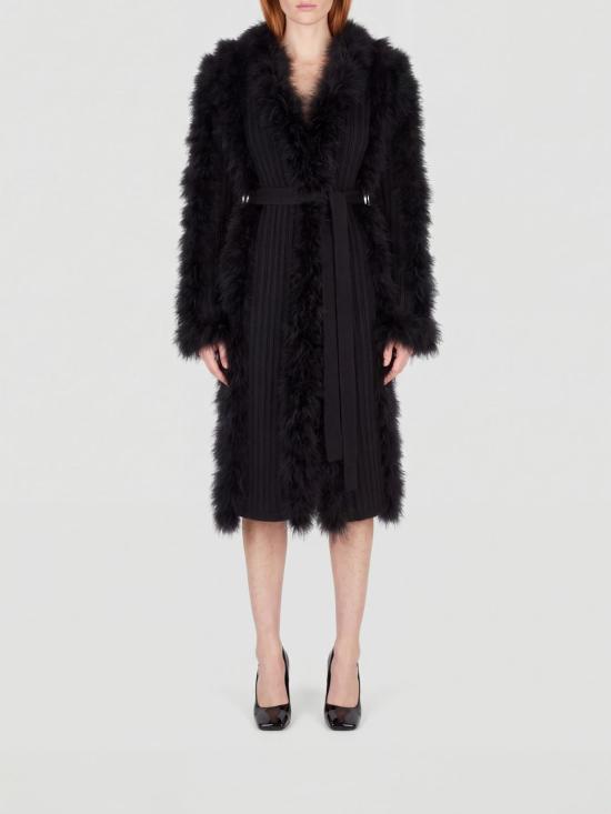 26FW 디 아티코 코트 261WCC00100KMX007FS 100 Black