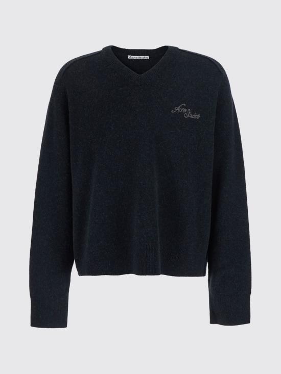 26FW 아크네 스튜디오 스웨터 B60419 900 Black - ACNE STUDIOS