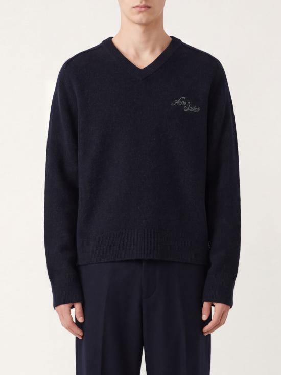 26FW 아크네 스튜디오 스웨터 B60419 900 Black