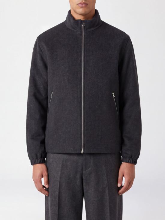 26FW 질샌더 자켓 J22AF0119J40364 021 Charcoal