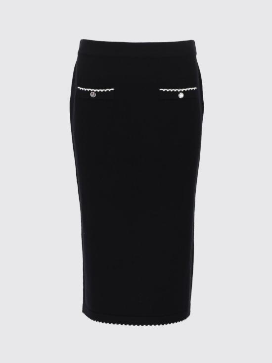 26FW 토리버치 스커트 182739 960 Black - TORY BURCH