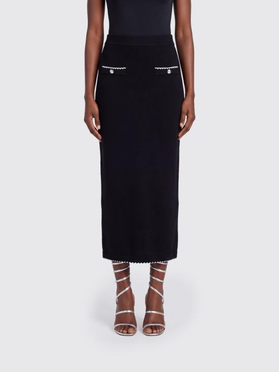 26FW 토리버치 스커트 182739 960 Black