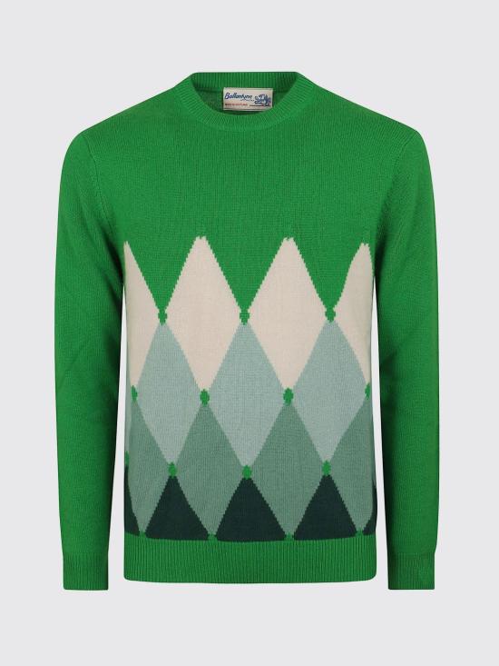 26FW 발렌타인 스웨터 B2P0007K0A8 92533 Green - BALLANTYNE