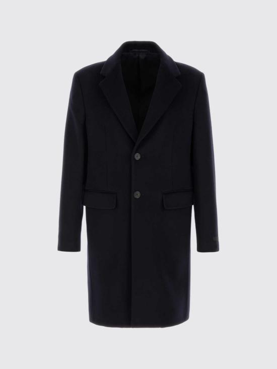 26FW 프라다 울 코트 UC486MS23218I1 F0008 Blue