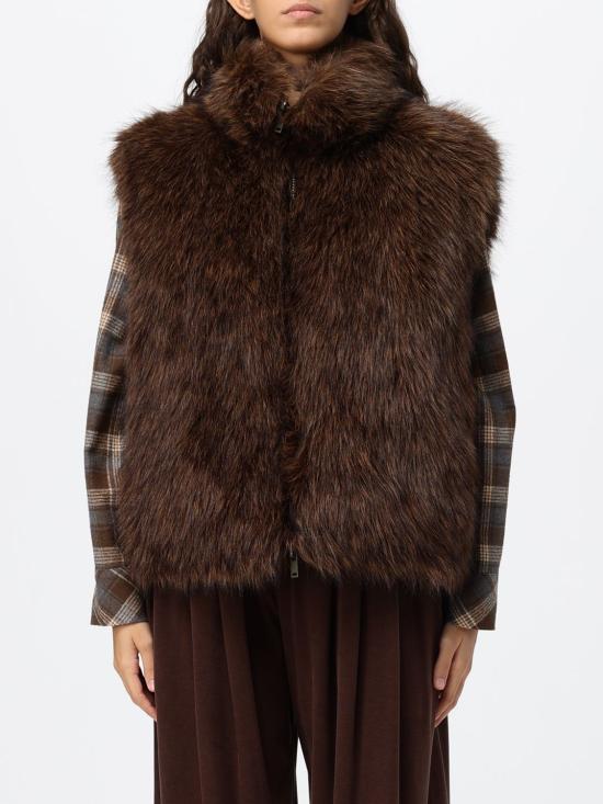 26FW 엘레 코트 EFW260129 MARRONE Brown