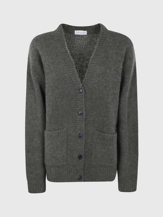 26FW 드리스 반 노튼 스웨터 0112044709 610 Green - DRIES VAN NOTEN