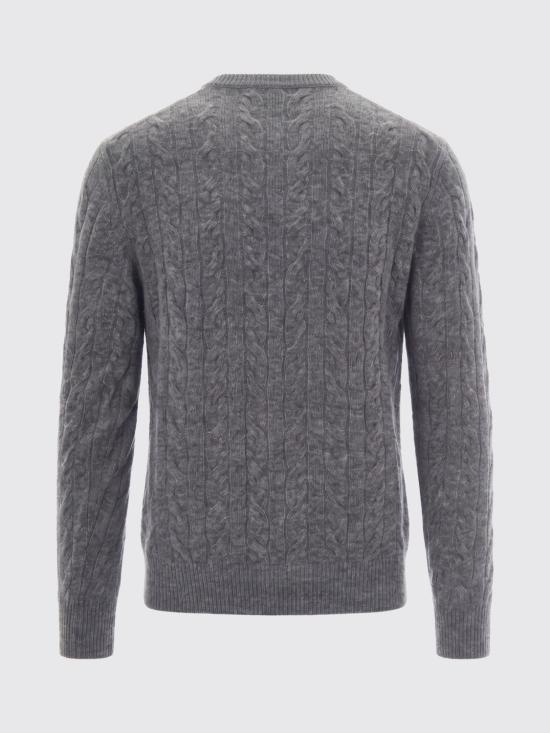 26FW 발렌타인 스웨터 B2P0007W135 15267 Grey - BALLANTYNE