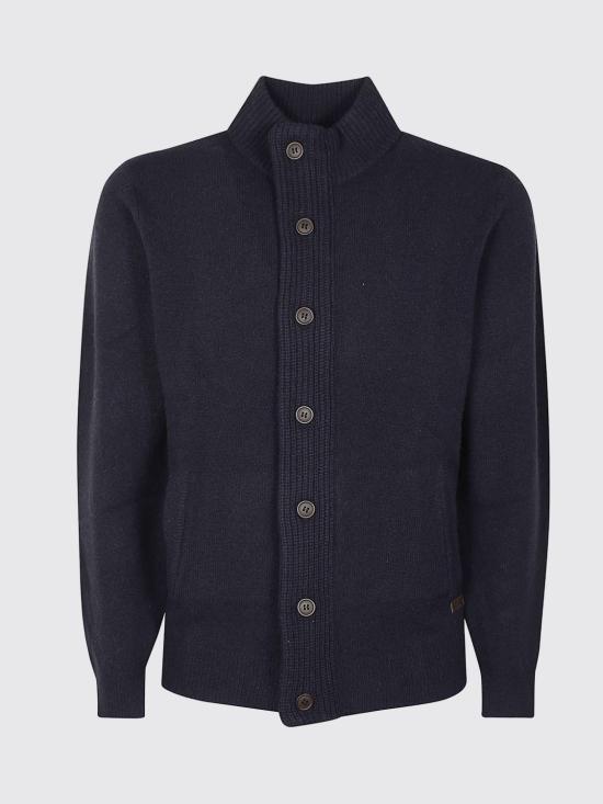 26FW 바버 스웨터 MKN0731 NY91 Blue - BARBOUR