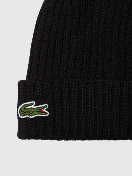 26FW 라코스테 모자 RB0001 031 Black - LACOSTE