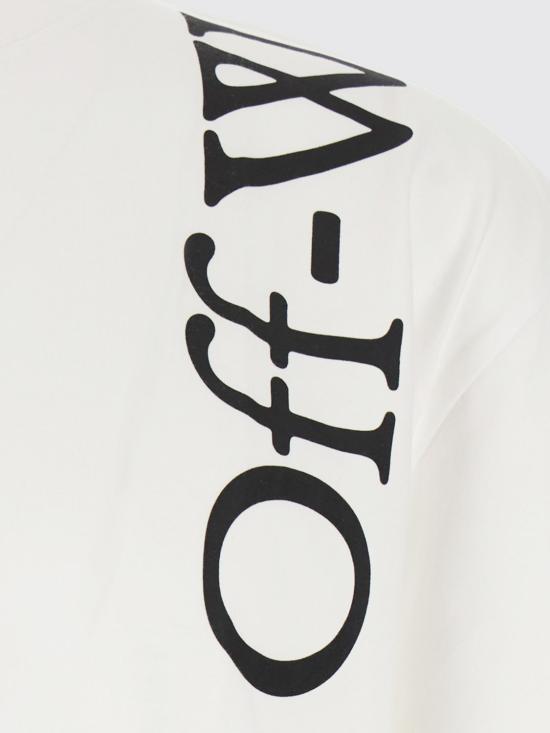 26FW 오프화이트 반팔 티셔츠 44MAA120F26J010 100 White - OFF WHITE