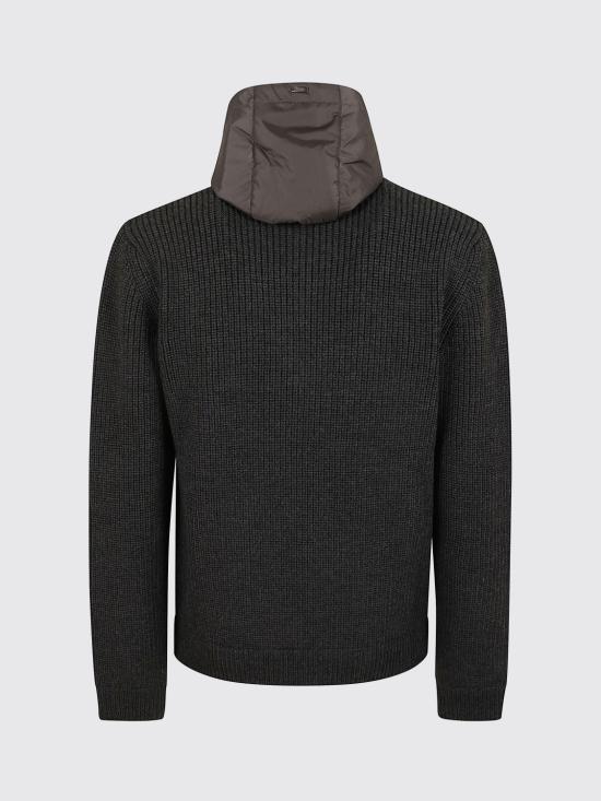 26FW 에르노 5게이지 리브 메리노 울 나일론 샤모니 재킷 MC000195U70272 9490 Grey - HERNO