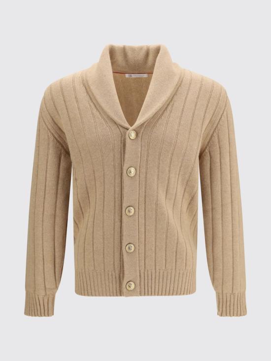 26FW 브루넬로 쿠치넬리 스웨터 M22506016 C174 Camel - BRUNELLO CUCINELLI