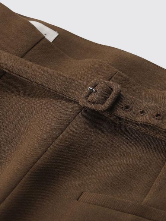 26FW 아미 스커트 FSK477WV0216 2221 Brown - AMI
