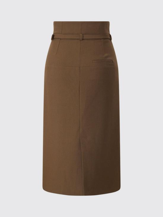 26FW 아미 스커트 FSK477WV0216 2221 Brown - AMI