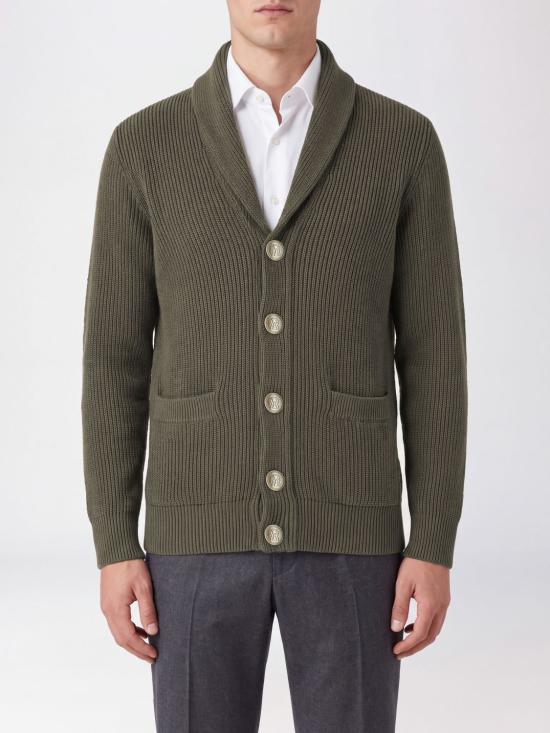 26FW 브루넬로 쿠치넬리 스웨터 MNI709706 C9758 Green
