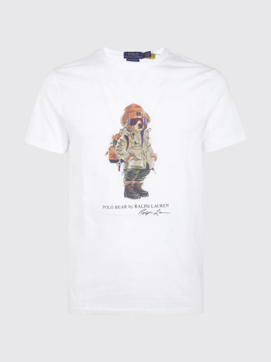 26FW 폴로 랄프로렌 반팔 티셔츠 710B30186 001 White - POLO RALPH LAUREN