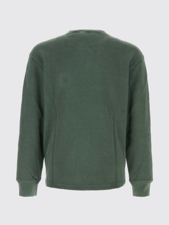 26FW 칼하트 WIP 롱슬리브 비스타 와플 티셔츠 I035304 3U0GD Green - CARHARTT WIP