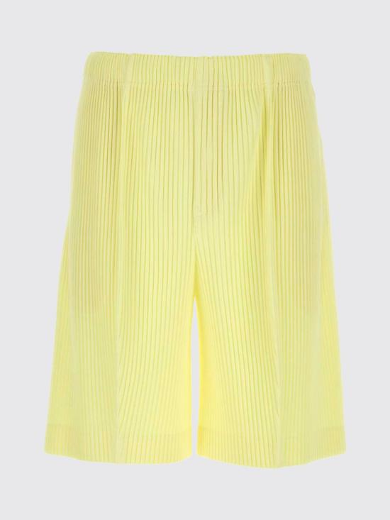 26FW 옴므 플리세 이세이 미야케 숏팬츠 HP68JF083 50 Yellow - HOMME PLISSE' ISSEY MIYAKE