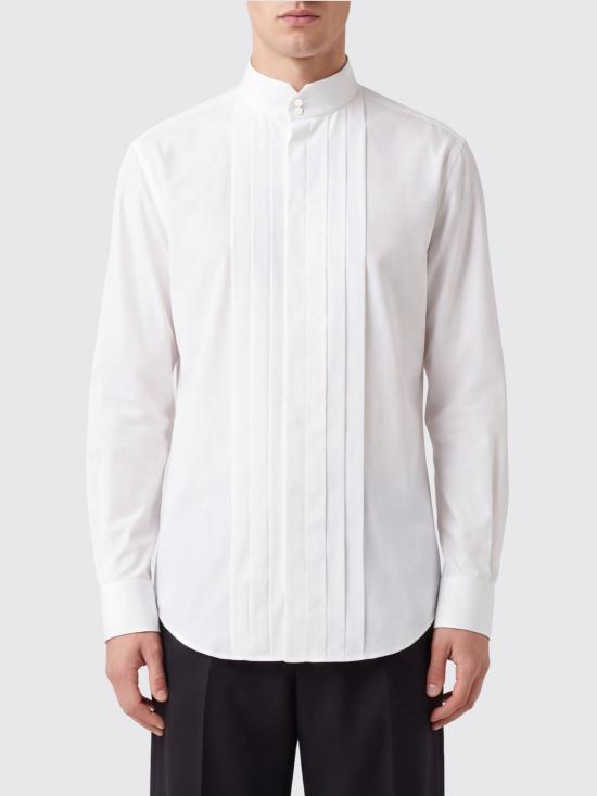 26FW 엠포리오 아르마니 셔츠 EM008030TE24798 U0002 White