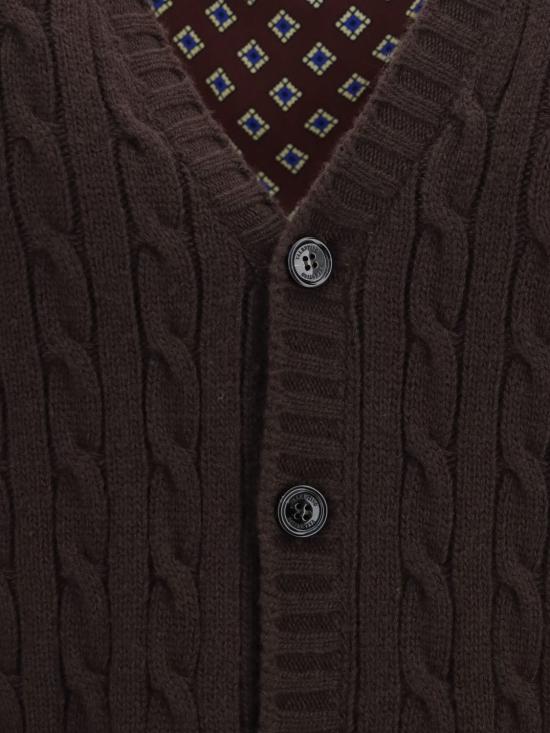 26FW 발렌티노 가라바니 스웨터 KA06WBQK MB1 Brown - VALENTINO GARAVANI