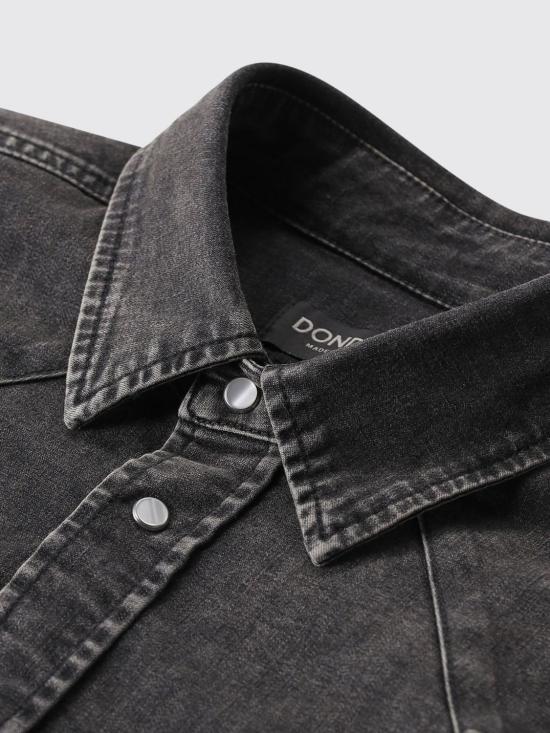 26FW 돈답 셔츠 UC343RDS0258U 999 Charcoal - DONDUP