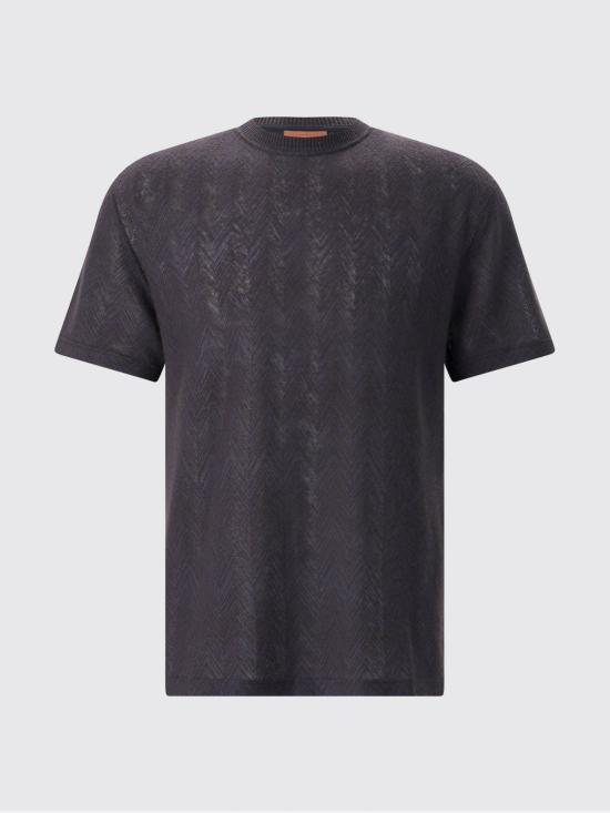 26FW 미소니 반팔 티셔츠 US26WL05 S80F5 Red - MISSONI