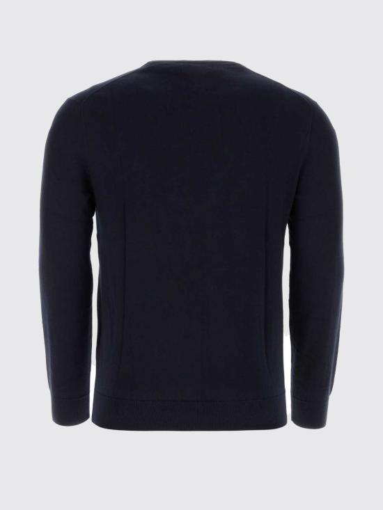26FW 폴로 랄프로렌 포니 로고 자수 피마 코튼 스웨터 710684957 001 Navy - POLO RALPH LAUREN