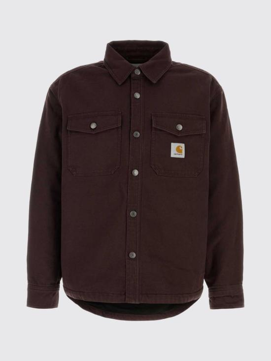 26FW 칼하트 WIP 셀비 셔츠 I035305 33HXX Brown - CARHARTT WIP