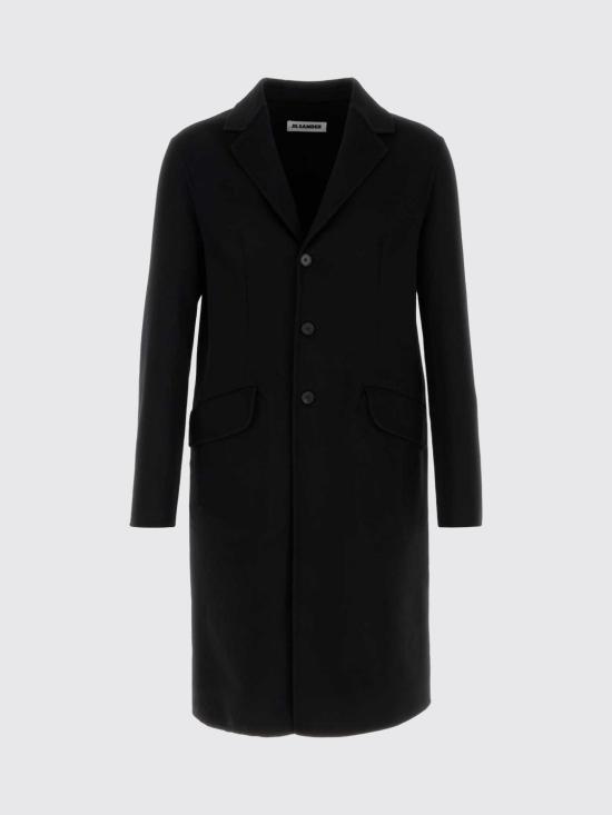 26FW 질샌더 코트 J22AA0192J40342 001 Black - JIL SANDER
