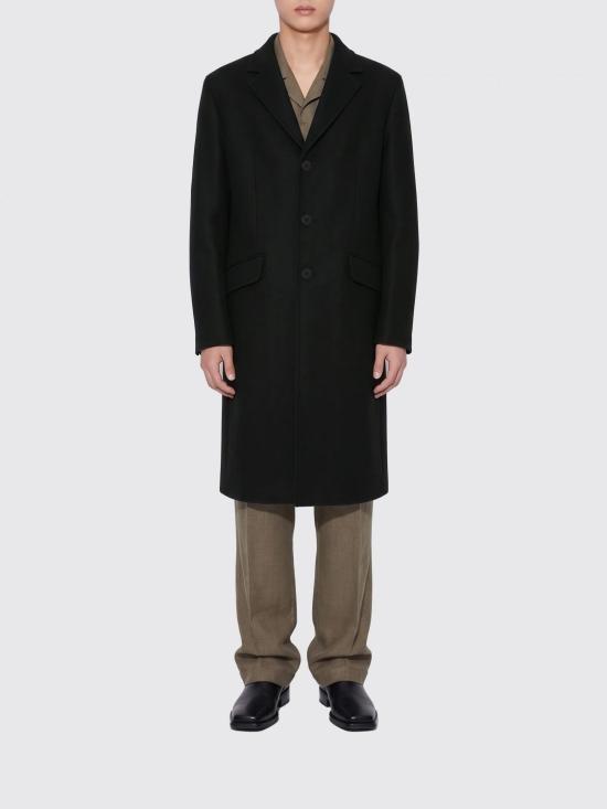 26FW 질샌더 코트 J22AA0192J40342 001 Black