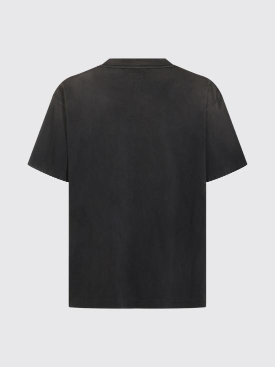 26FW 세인트 미카엘 반팔 티셔츠 SMMK10000006 Black - SAINT MXXXXXX