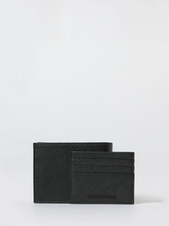26FW 엠포리오 아르마니 카드지갑 Y4R378Y068E 80001 Black - EMPORIO ARMANI