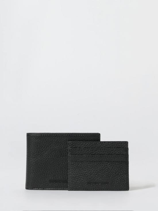 26FW 엠포리오 아르마니 카드지갑 Y4R378Y068E 80001 Black