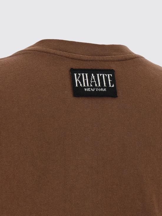 26FW 케이트 반팔 티셔츠 2266138 934 Brown - KHAITE
